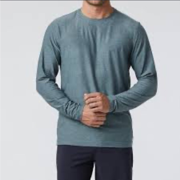 Under Armour Athletic Pullover Shirt Long Sleeve Size Small Midnight Green - Picture 1 of 8
